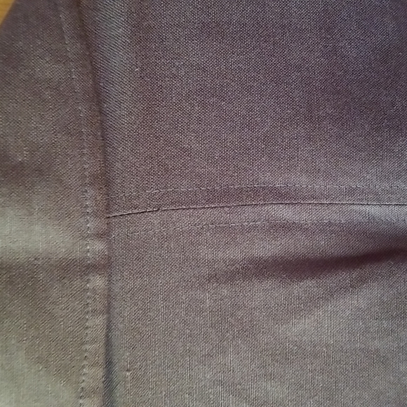 Van Heusen chocolate brown linen/rayon jacket, like new, size M - Picture 6 of 6